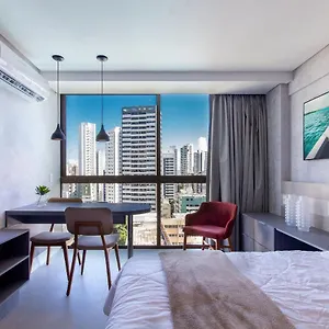  Apartamento Rooftop #1308 - Estudio Em Boa Viagem By Carpediem